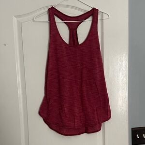 lululemon athletica Maroon Tank Top